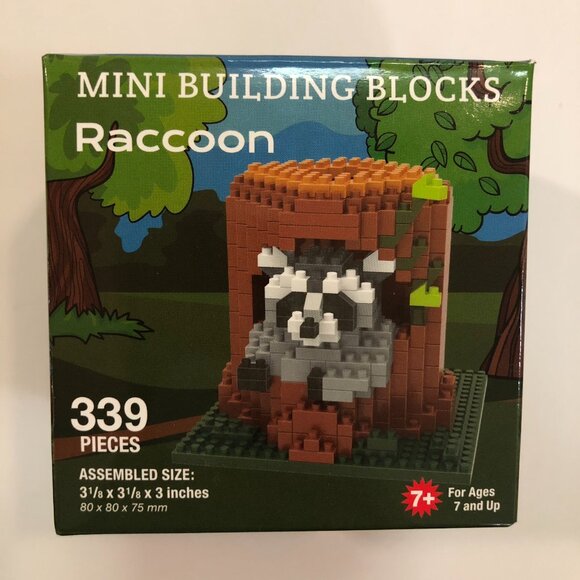 Mini Building Blocks Raccoon Impact Photographics Built and Completed - Picture 11 of 16